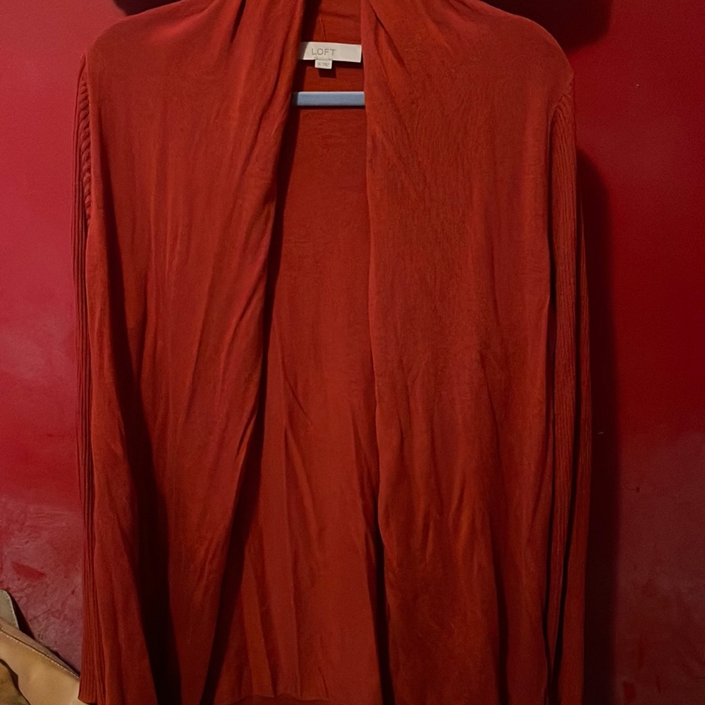 Loft open cardigan sweater